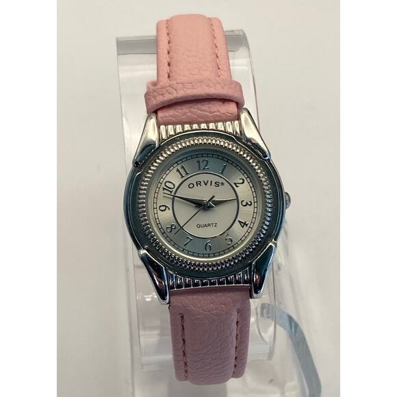 Orvis 7Y6X1100 Womens Watch 28mm with New Battery - Adjustable Pink Band - Picture 9 of 12